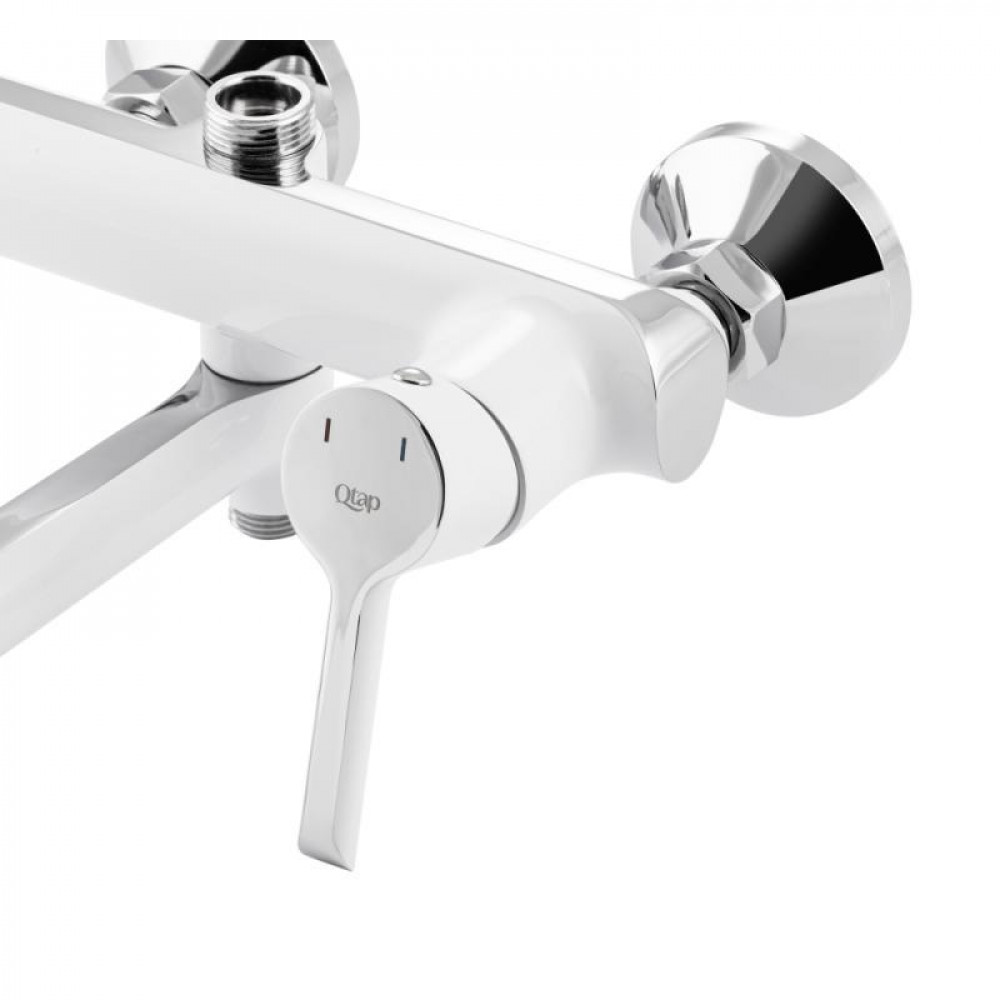 Душова система універсальна Qtap Grand на три споживача (з виливом) QTGRAWCR1004 Chrome/White SD00039614