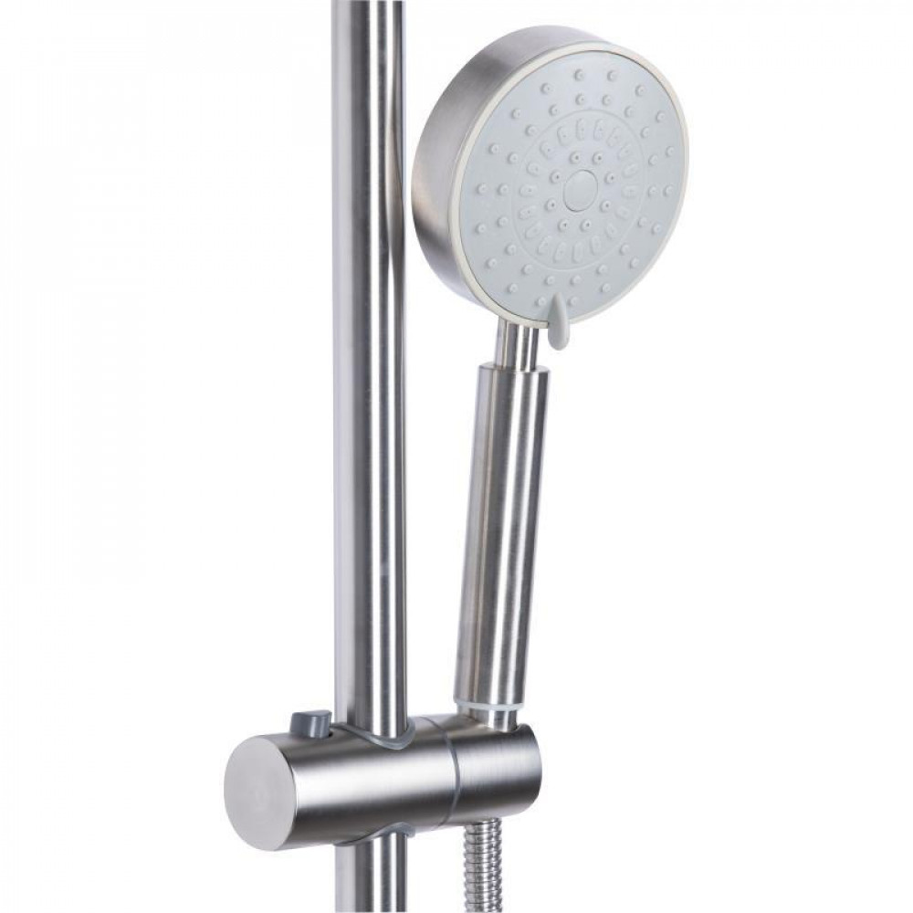 Душова система універсальна Lidz Aria 1033 на три споживачі (з виливом) (k35) LDARI1033NKS46109 Nickel SD00052233