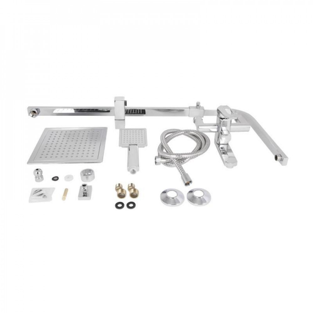 Душевая система універсальна Lidz Sofi 1030 на три споживачі (з виливом) (k35) LDSOF1030CRM44975 Chrome SD00051099