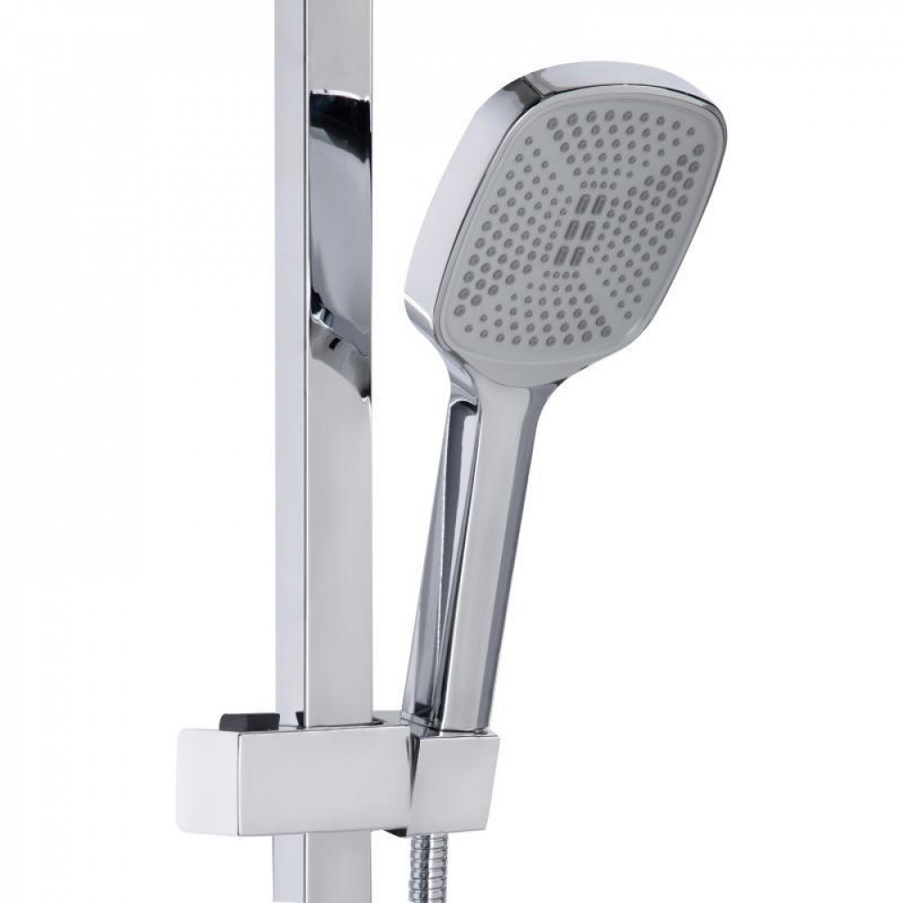 Душова система універсальна Lidz Dozorca 1030 на три споживача (з виливом) (k35) LDDOZ1030CRM45407 Chrome SD00051531