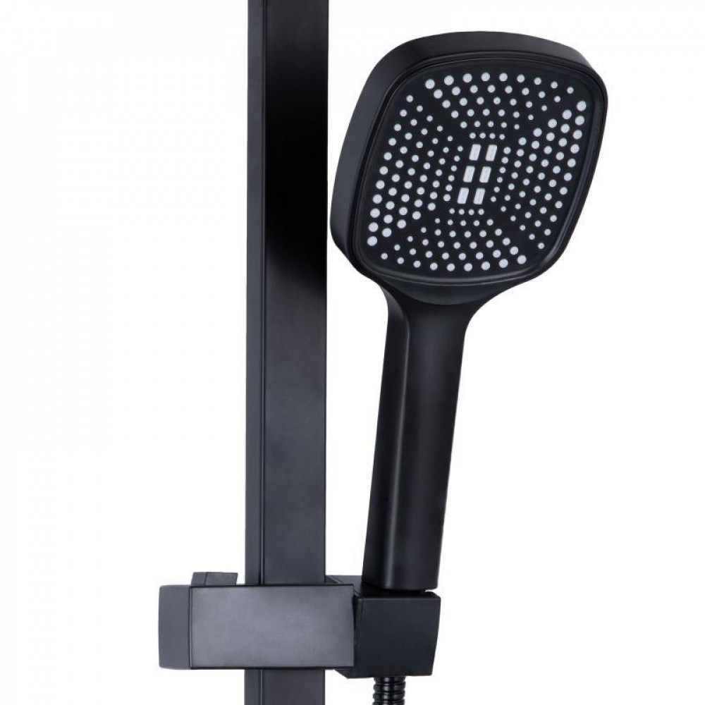 Душова система універсальна Lidz Wawel 1030 на три споживача (з виливом) (k35) LDWAW1030BLA45396 Black SD00051520