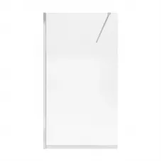 Душова перегородка Qtap Walk-In Standard CRM2011.C8 110х200 см, скло Clear 8 мм, покриття CalcLess