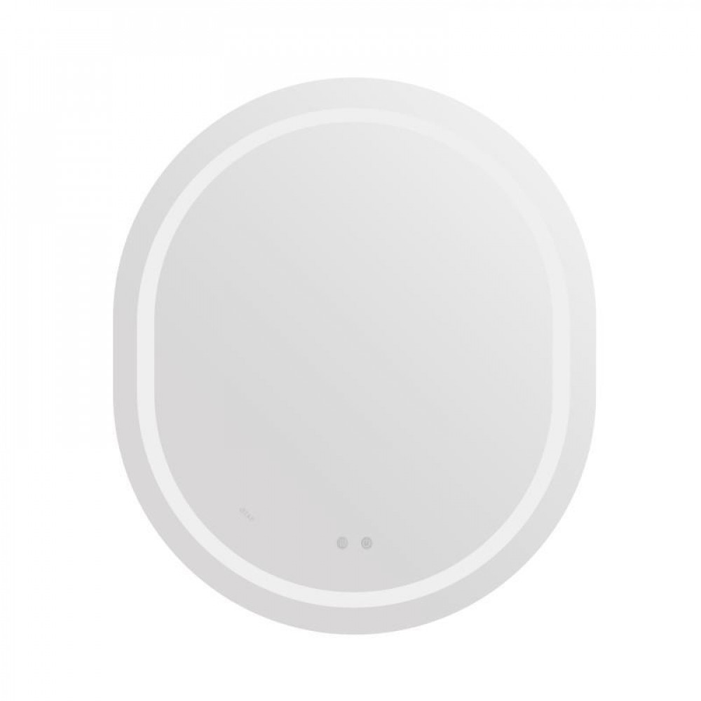 Дзеркало Qtap Gemini 800х700 з LED-підсвічуванням Touch, з антизапотіванням, з димером, рег. темп. кольору SD00052317