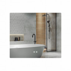 Дзеркало Qtap Taurus (TA2) 800×600 мм з LED-підсвічуванням Touch, з антизапотіванням, з димером, рег. темп. кольору (3000-6500K)