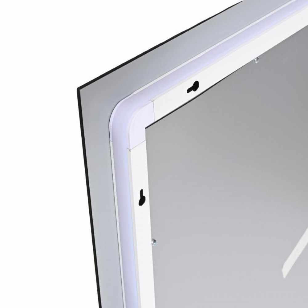 Дзеркало Qtap Taurus (TA1) 1000×800 мм з LED-підсвічуванням Touch, з антизапотіванням, з димером, рег. темп. кольору (3000-6500K) SD00055080