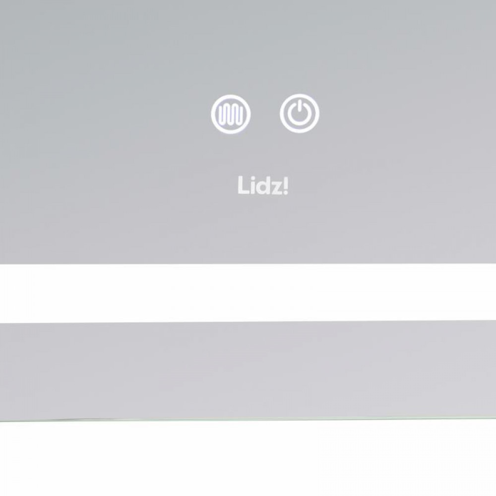 Дзеркало Lidz Kubis (KU2) 1200х800 з LED-підсвічуванням Touch, з антизапотіванням, з димером, рег. яскравості LDKUB120080049007 SD00055131