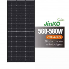 Сонячний фотоелектричний модуль JinkoSolar JKM-580N-72HL4-BDV