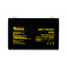 Акумулятор ALTEK ABT 7Ah 6V AGM
