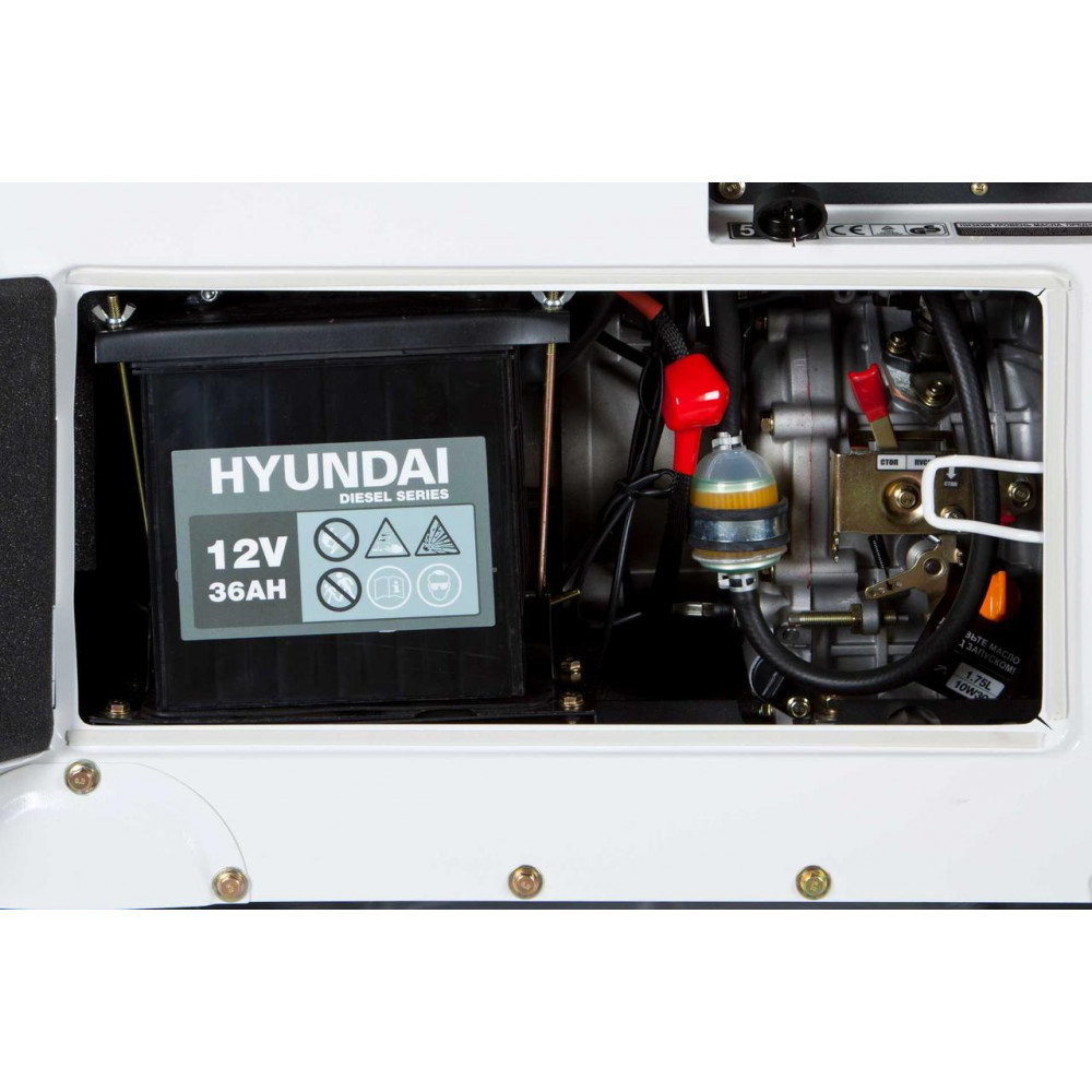 Генератор дизельний Hyundai DHY 8500SE-T DHY 8500SE-T