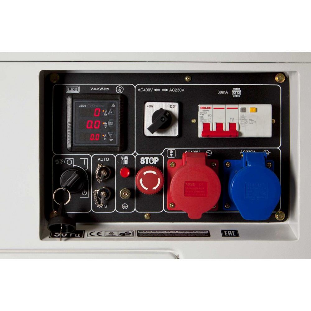 Генератор дизельний Hyundai DHY 8500SE-T DHY 8500SE-T