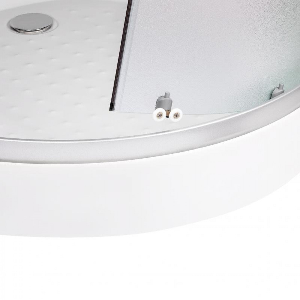 Гідромасажний бокс Lidz Tani SBM90x90.SAT.LOW.FR, скло Frost 4 мм SD00051594