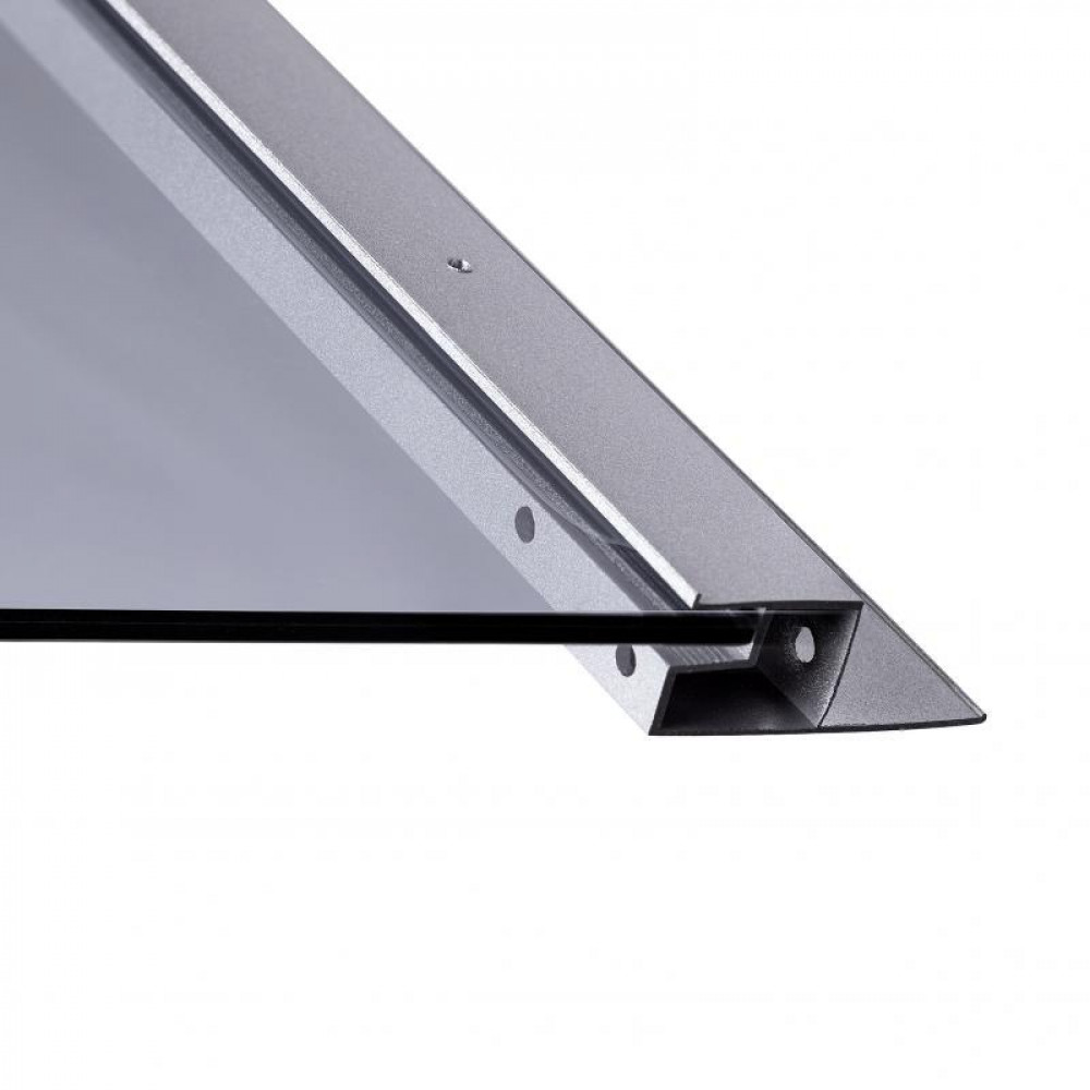 Гідробокс Lidz Tani SBM90x90.SAT.LOW.GR, скло тоноване 4 мм SD00051595