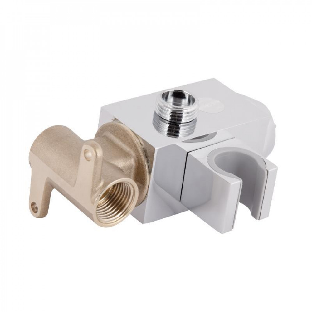 Набор для гігієнічного душу Qtap Swan Cascada прямокутний QTSWA262CRM45567 Chrome SD00051691