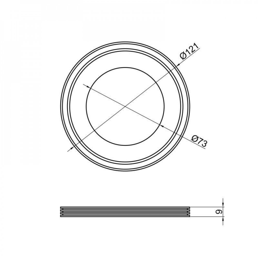 Манжет для унітаза TA Sewage "пелюстка" SD00034234
