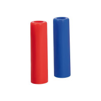 Комплект захисних втулок Thermo Alliance Standart на теплоізоляцію для труби 16 мм (червона/синя, 12 шт) + наліпки