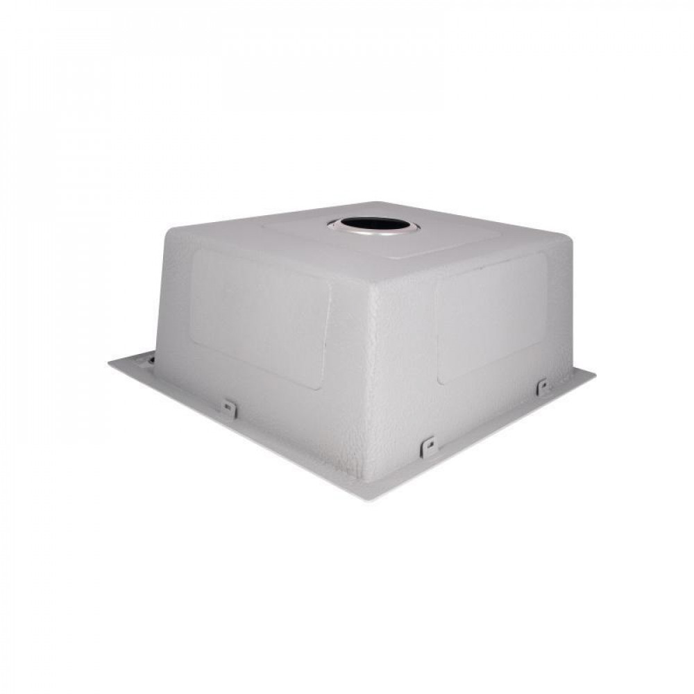 Мийка для кухні інтегрована Lidz Handmade H5050G (LDH5050GPVD43620) Brushed Grey PVD 3,0/1,0 мм SD00049744