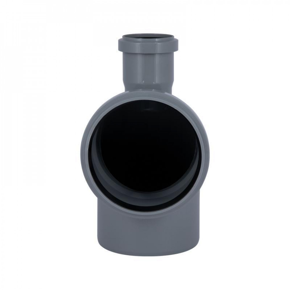 Коліно каналізаційне з відводом TA Sewage 50х110х110, 90° (вгору) SD00005123