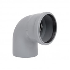 Коліно каналізаційне з відводом TA Sewage 110х110х50, 90°
