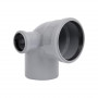 Коліно каналізаційне з відводом TA Sewage 50х110х110, 90° (в ліво) SD00005124