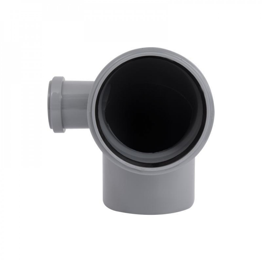 Коліно каналізаційне з відводом TA Sewage 50х110х110, 90° (в ліво) SD00005124
