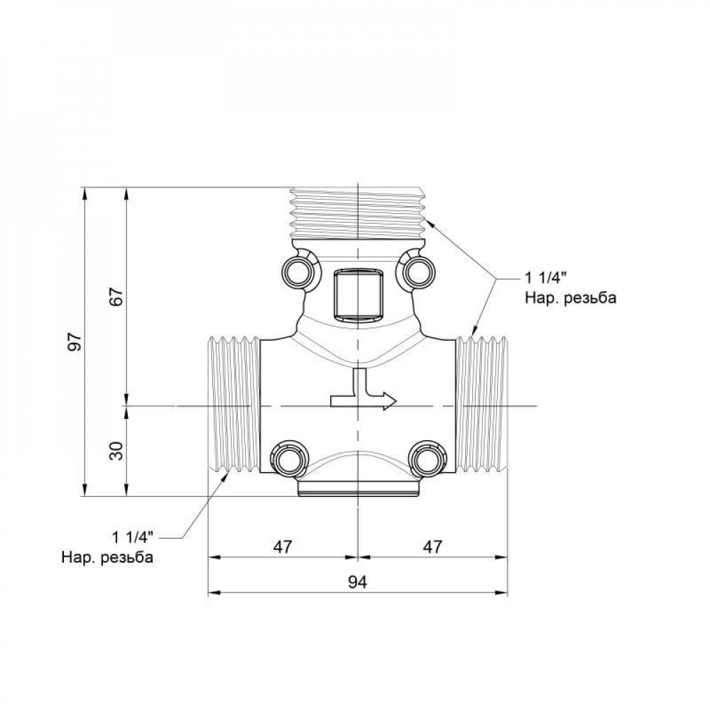Антиконденсаційний клапан Icma 1" 1/4 ЗР №131 SD00024215