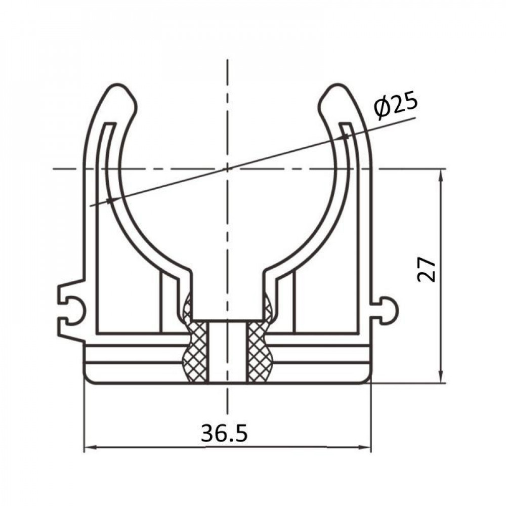 Кріплення PPR Blue Ocean 25 SD00005797