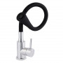 Змішувач для кухні Lidz Aria 015F31 з гнучким виливом (k35) LDARI015F31BNK31872 Black / Nickel SD00037973