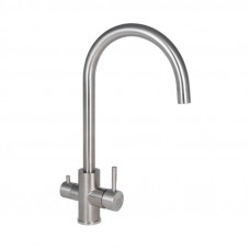 Змішувач для кухні Lidz Aria 020F (k35) LDARI020FNKS43365 Nickel