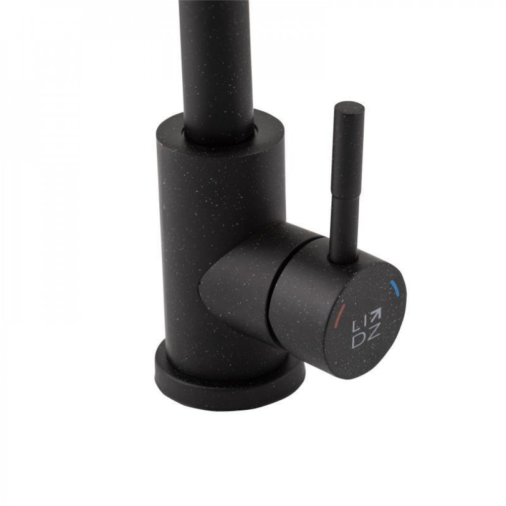 Змішувач для кухні Lidz Aria 015F (k35) LDARI015FBLA34948 Black SD00041052