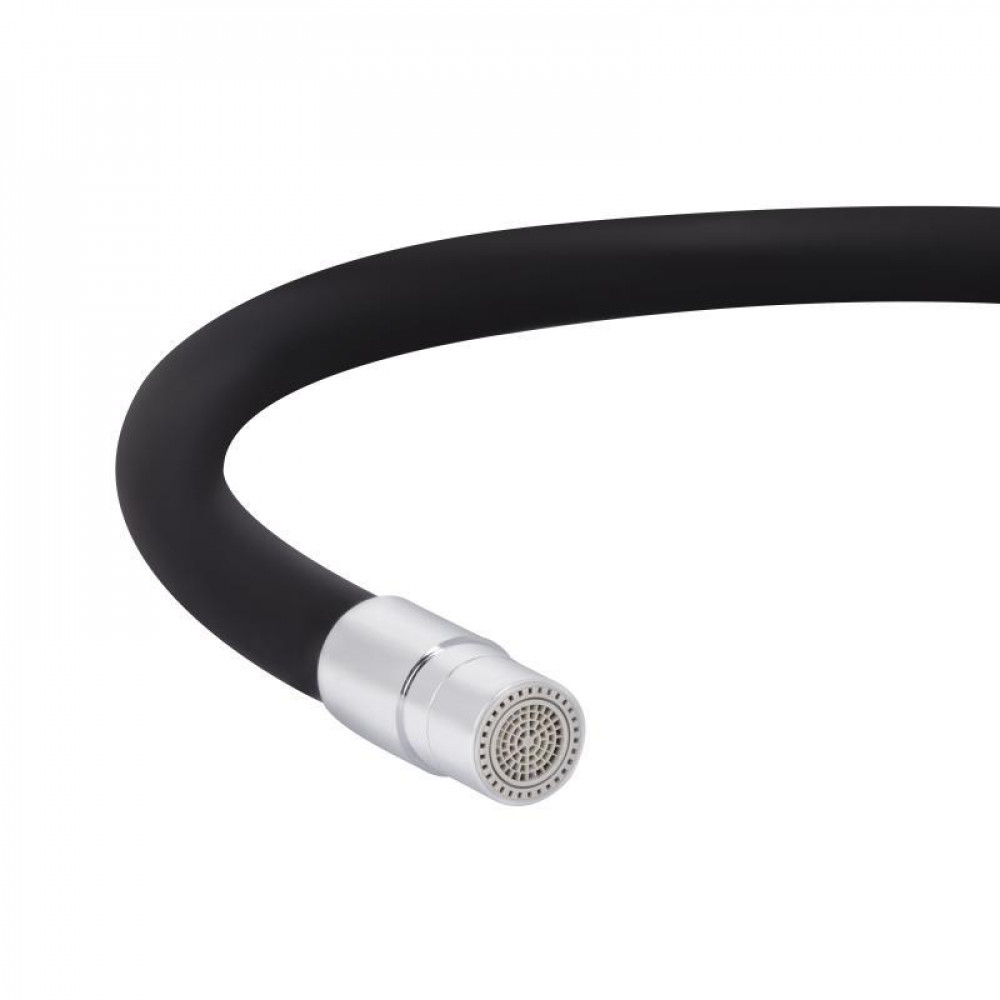 Змішувач для кухні Qtap Vlasta New з гнучким виливом з підключенням для питної води QTVLA364CRM45648 Chrome SD00051772