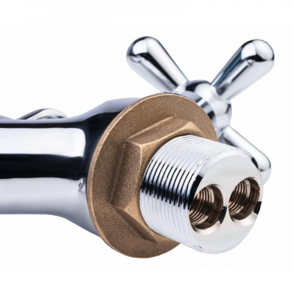 Змішувач для кухні Lidz Dominox 271F двохвентильний LDDOM271FCRM35535 Chrome SD00041638