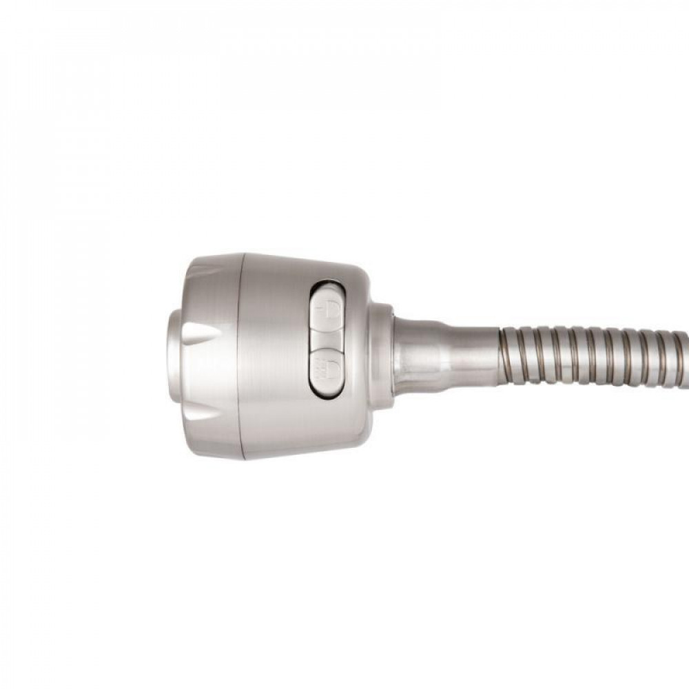 Змішувач для кухні Lidz Aria 015F41 з гнучким виливом (k35) LDARI015F41NKS45306 Nickel SD00051430