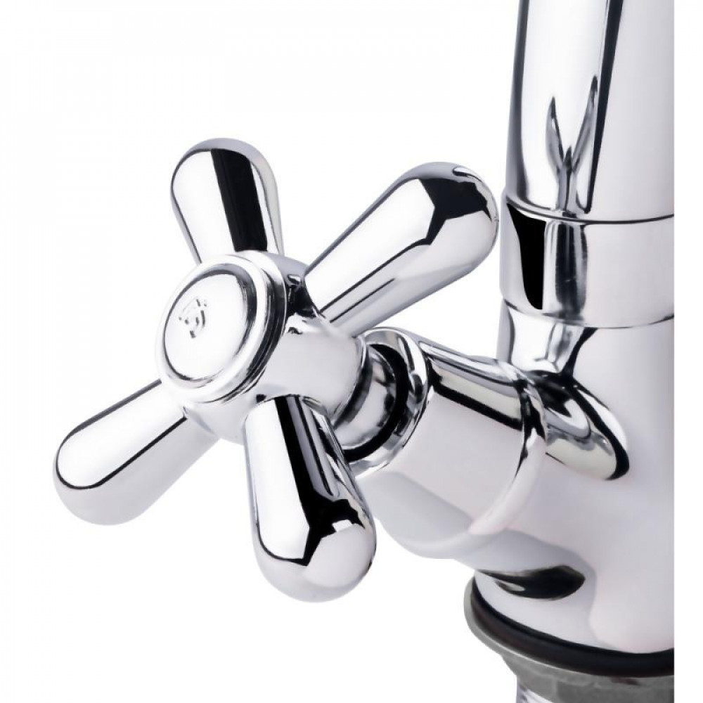 Змішувач для кухні Lidz Dominox 273F двохвентильний LDDOM273FCRM35539 Chrome SD00041642