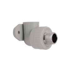 Уголок PPR Blue Ocean настенный с креплением 20х1/2", 90&deg; УР