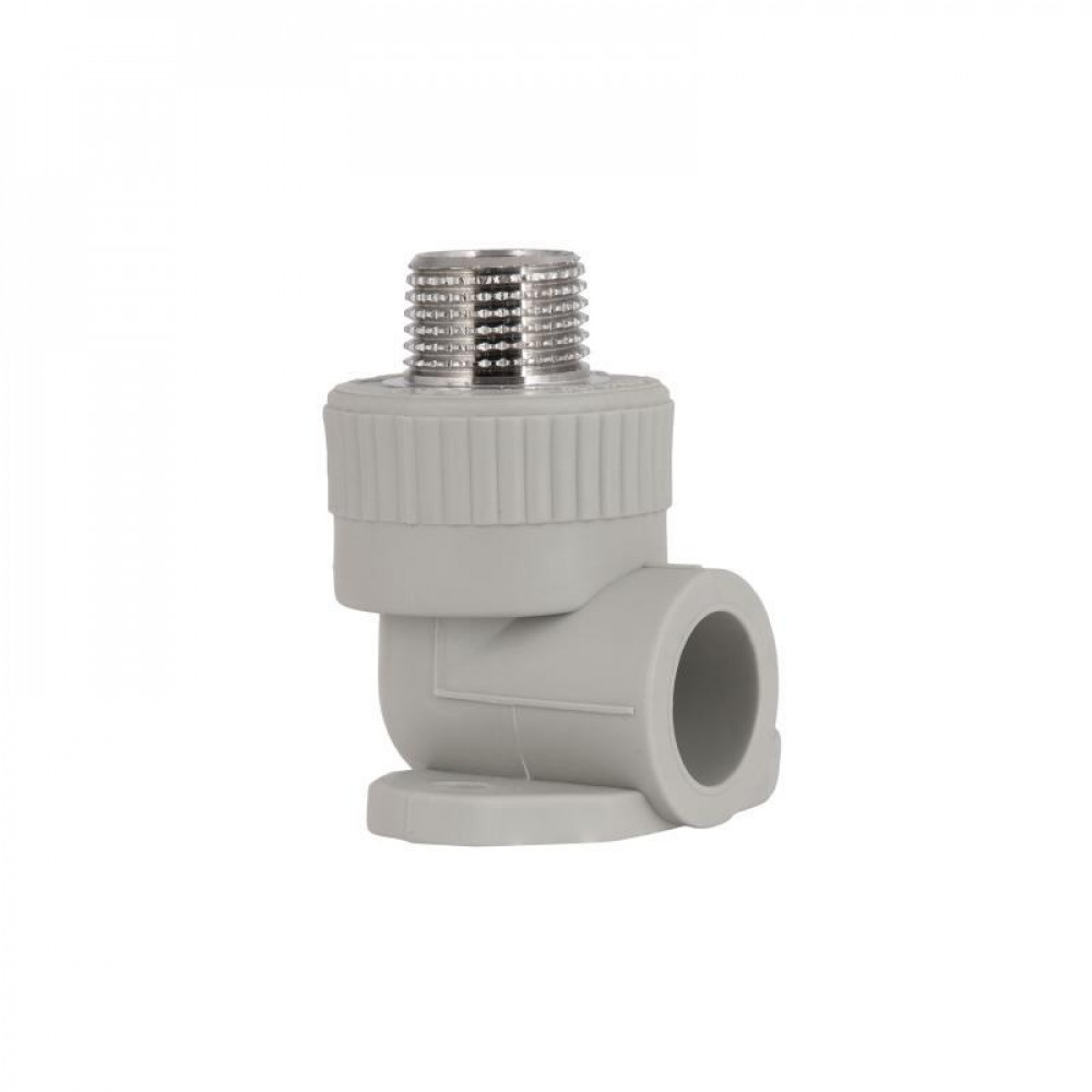 Кутик PPR Blue Ocean настінний з кріпленням 20х1/2", 90° ЗР SD00010048