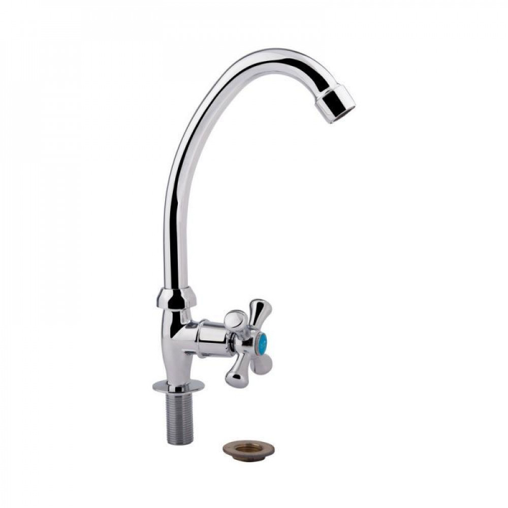 Монокран для кухні Lidz Lamb 269F LDLAM269FCRM22310 Chrome SD00028407