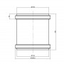 Муфта PPR каналізаційна TA Sewage 110 SD00034424