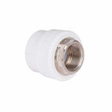 Муфта из полипроп. 40х1"в д/полипроп. труб Blue Ocean "Белый"