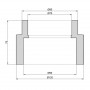 Муфта PPR Thermo Alliance 90х75 SD00029324