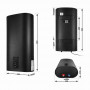 Водонагрівач електричний Thermo Alliance 80 л Black, плоский вертикальний, мокрий ТЕН 2 кВт (0,8+1,2) DT80V20G(PD)/2В SD00054753