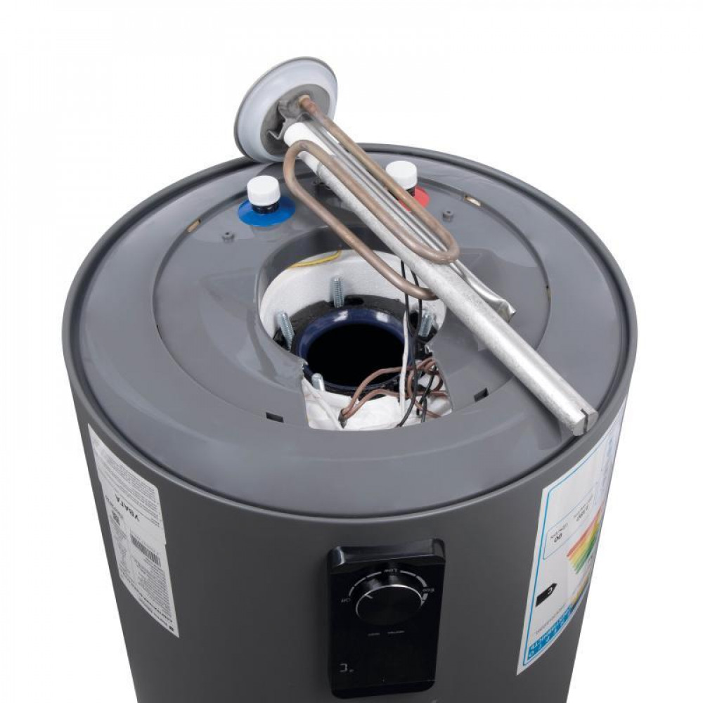 Водонагрівач електричний 80 л Grey універсальний, мокрий ТЕН 1,5 кВт D80VH15Q3G Thermo Alliance SD00055134