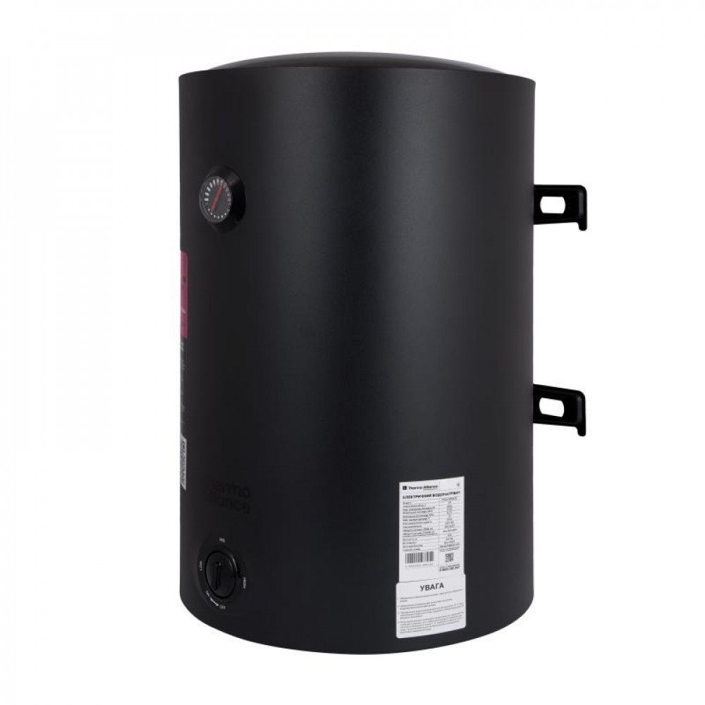 Водонагрівач електричний Thermo Alliance 80 л Black універсальний, мокрий ТЕН 1,5 кВт D80VH15Q3В SD00054750