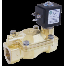 Клапан електромагн. 21W4KV250 НЗ, 1", Рвх-Рвих=0,2-16ат, Тмакс. =140С , 220В