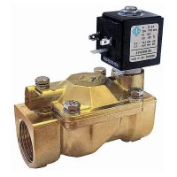 Клапан електромагн. 21W5KE350 НЗ, 1 1/4", Рвх-Рвих=0,2-10ат, Тмакс. =140С , 220В