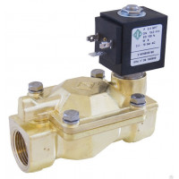 Клапан електромагн. 21W3ZB190 НО, 3/4", Рвх-Рвих=0,2-16ат, Тмакс. =90С, 24В пост.