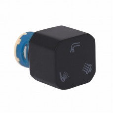 Ручка перемикача на 3 споживача Lidz (25х30х30) для змішувачів Kubis 1030 Black LDKUB253030B349504