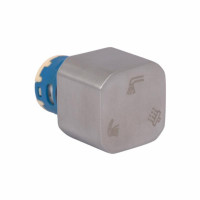 Ручка перемикача на 3 споживача Lidz (25х30х30) для змішувачів Kubis 1033, 1030 Nickel LDKUB253030N349503