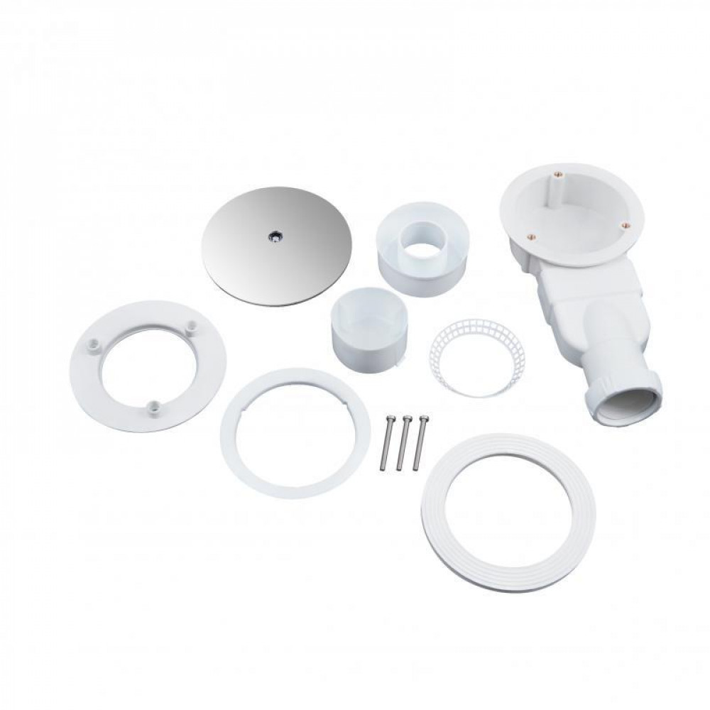 Душовий піддон Qtap Tern 308812C 80x80x12 см + сифон SD00046987