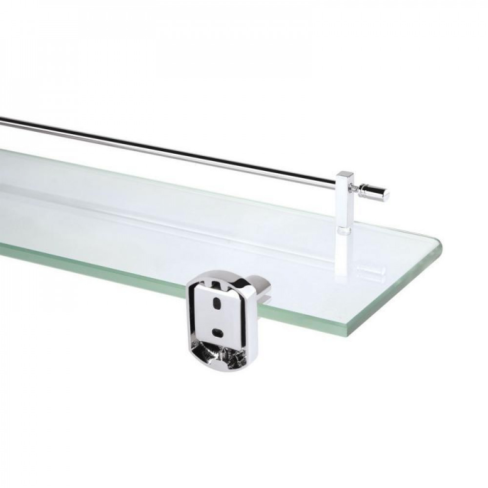 Полиця універсальна Qtap Liberty скляна 600 мм QTLIBCRM1153 Chrome SD00031717