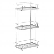 Полка універсальна Lidz Radom 0608 3 ярусна LDRAD0608CRM32486 Chrome